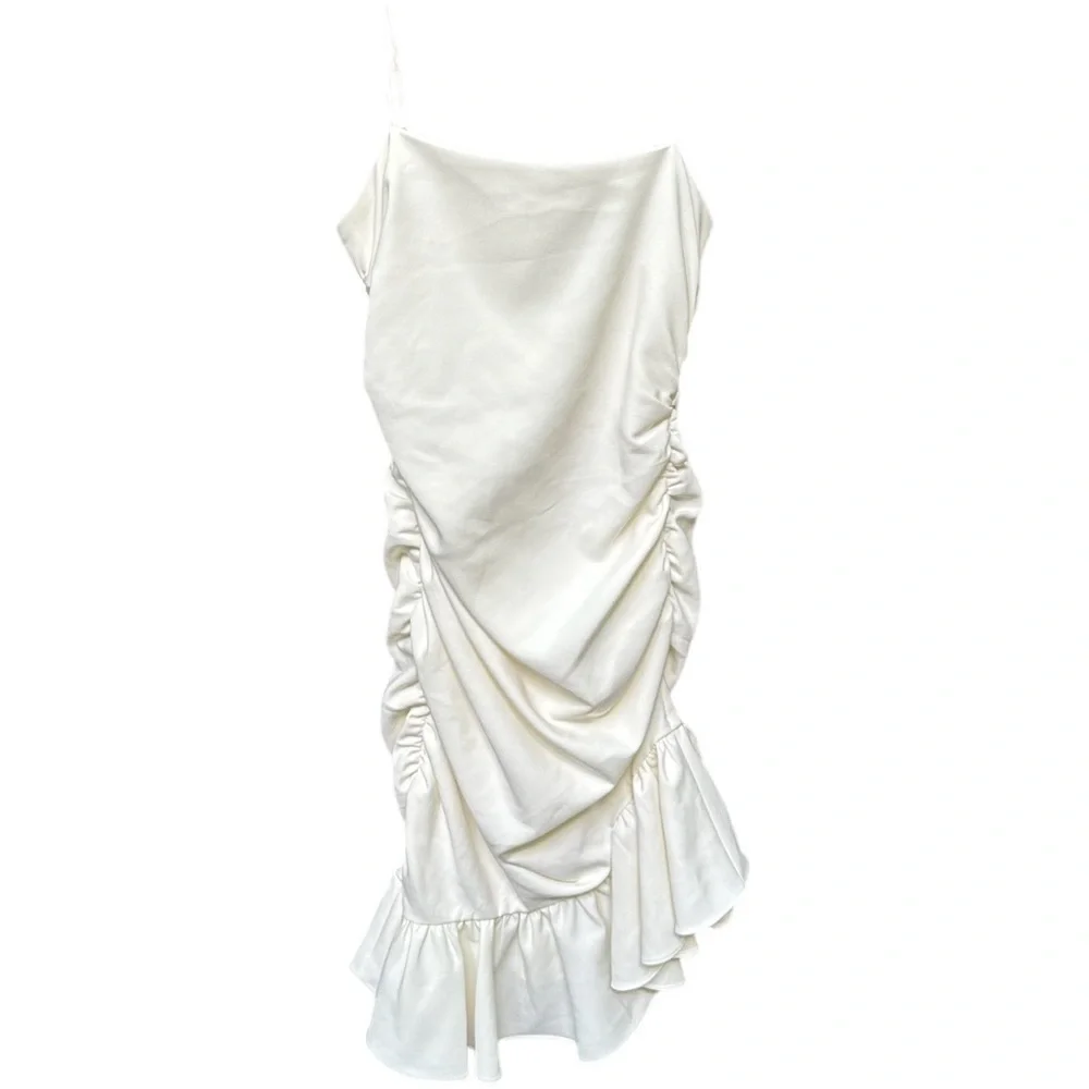 NWT Cinq a Sept Lilith Ruched Mini Dress